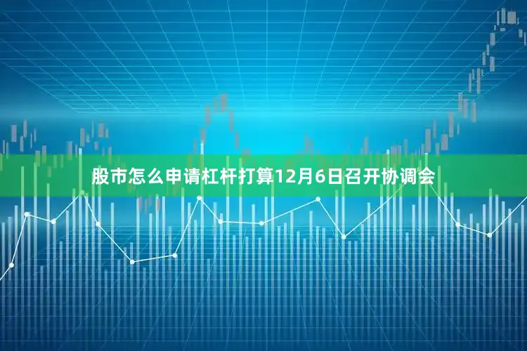 股市怎么申请杠杆打算12月6日召开协调会